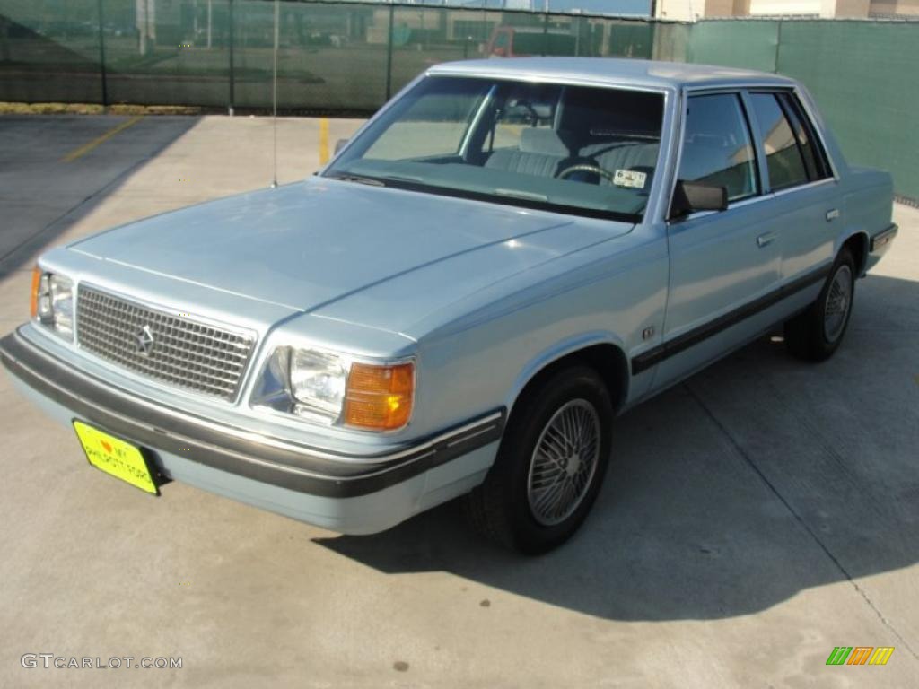 1989 Reliant K LE America - Light Blue Metallic / Blue photo #7