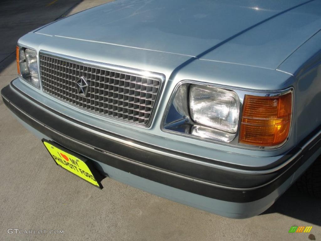 1989 Reliant K LE America - Light Blue Metallic / Blue photo #10