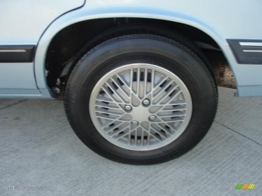 1989 Reliant K LE America - Light Blue Metallic / Blue photo #12
