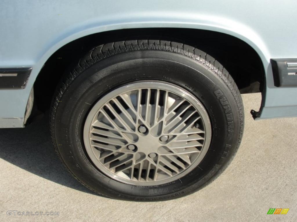 1989 Reliant K LE America - Light Blue Metallic / Blue photo #14