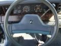 1989 Plymouth Reliant K Blue Interior Steering Wheel Photo