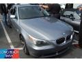 2004 Silver Grey Metallic BMW 5 Series 545i Sedan  photo #1