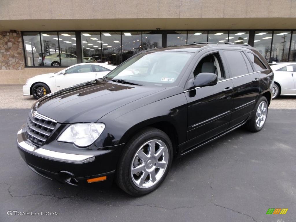Brilliant Black Crystal Pearlcoat 2008 Chrysler Pacifica Limited Exterior Photo #45658069