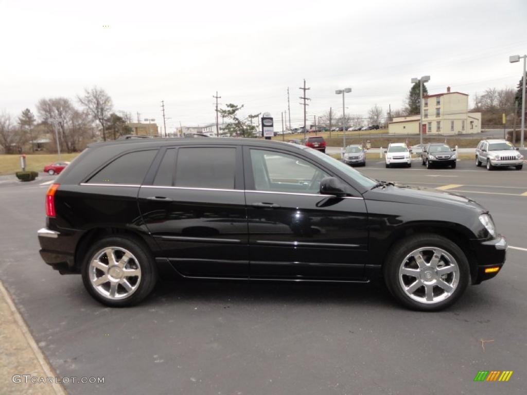 Brilliant Black Crystal Pearlcoat 2008 Chrysler Pacifica Limited Exterior Photo #45658109