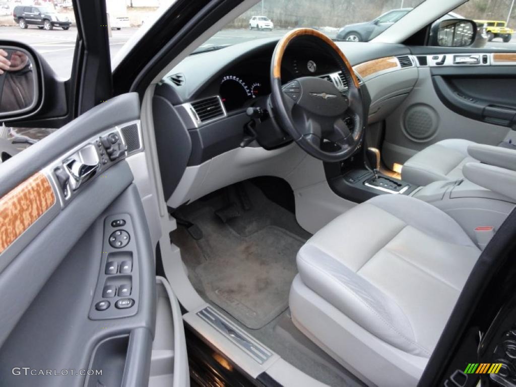 Pastel Slate Gray Interior 2008 Chrysler Pacifica Limited Photo #45658205
