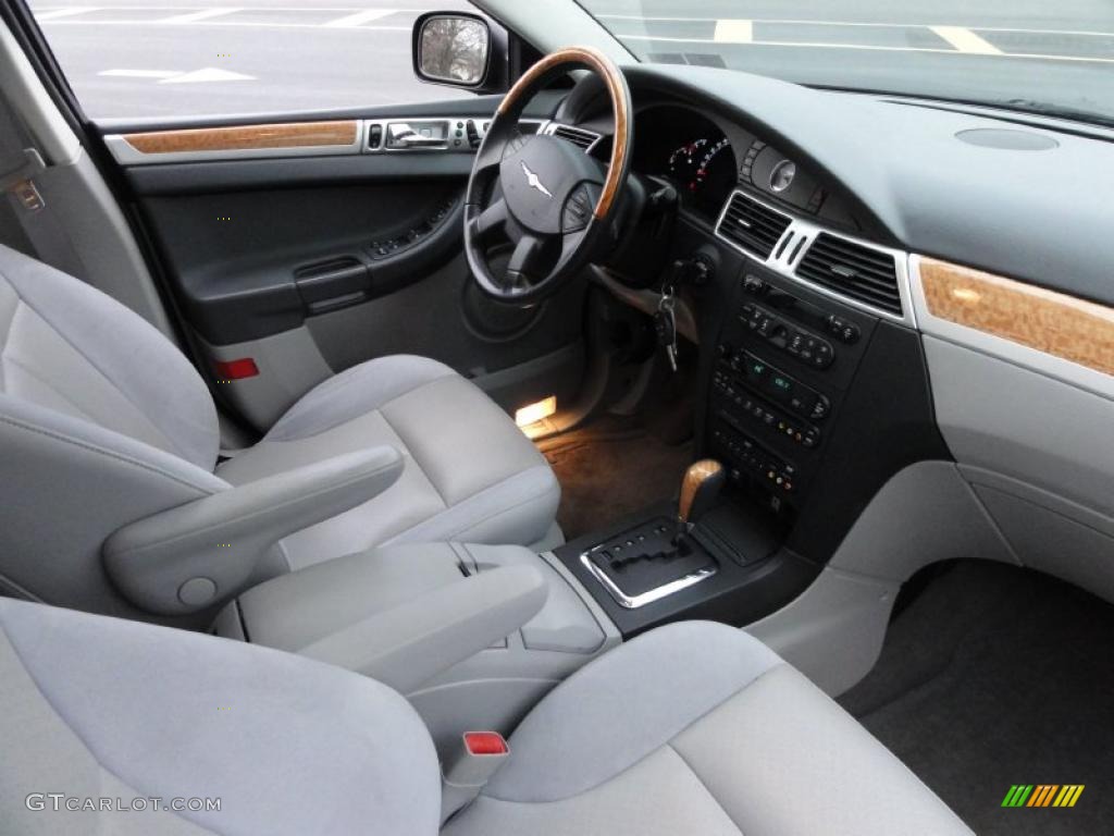 Pastel Slate Gray Interior 2008 Chrysler Pacifica Limited Photo #45658237