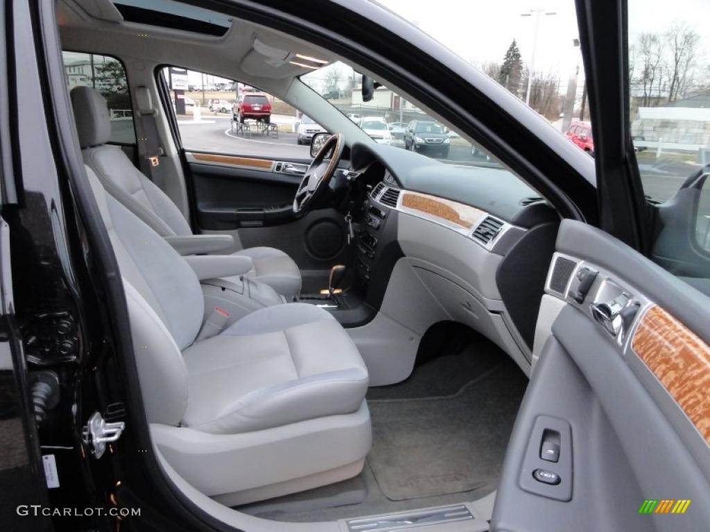 Pastel Slate Gray Interior 2008 Chrysler Pacifica Limited Photo #45658249