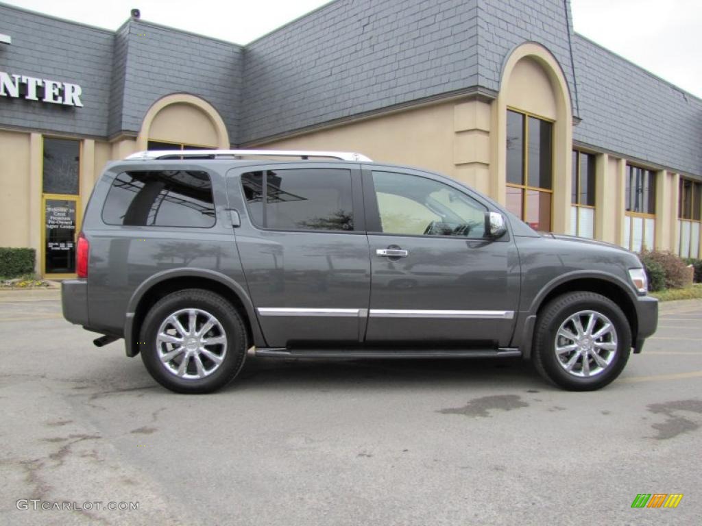 2010 QX 56 4WD - Silver Graphite / Graphite photo #7