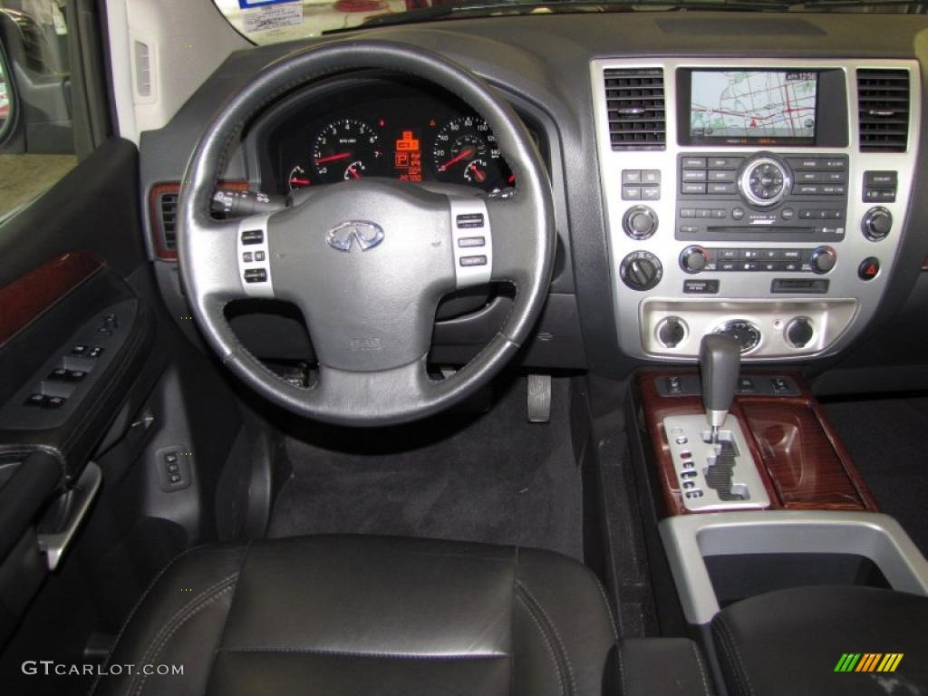 2010 QX 56 4WD - Silver Graphite / Graphite photo #13