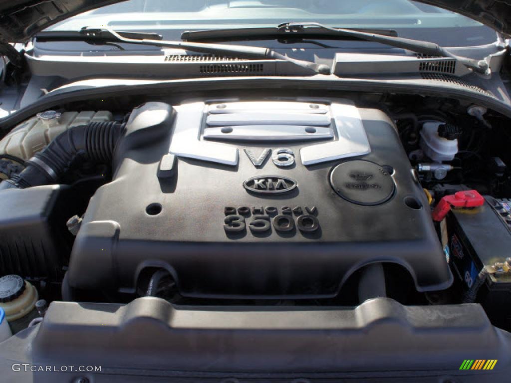 2004 Kia Sorento LX 3.5 Liter DOHC 24-Valve V6 Engine Photo #45659178