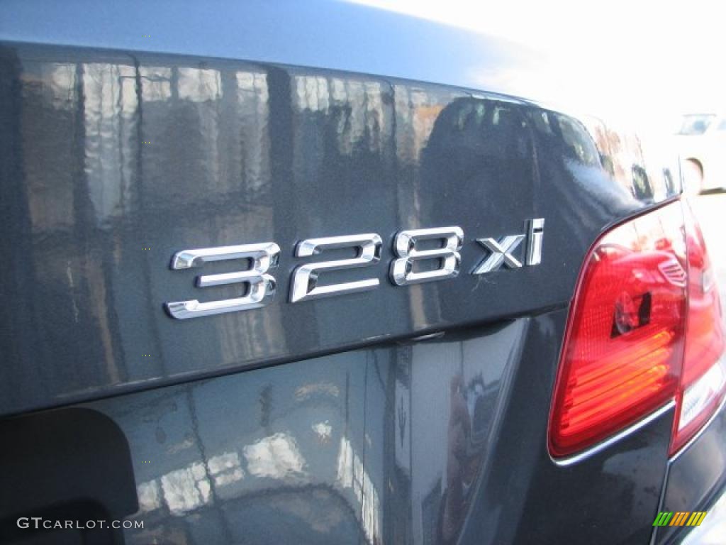 2008 3 Series 328xi Coupe - Sparkling Graphite Metallic / Black photo #5