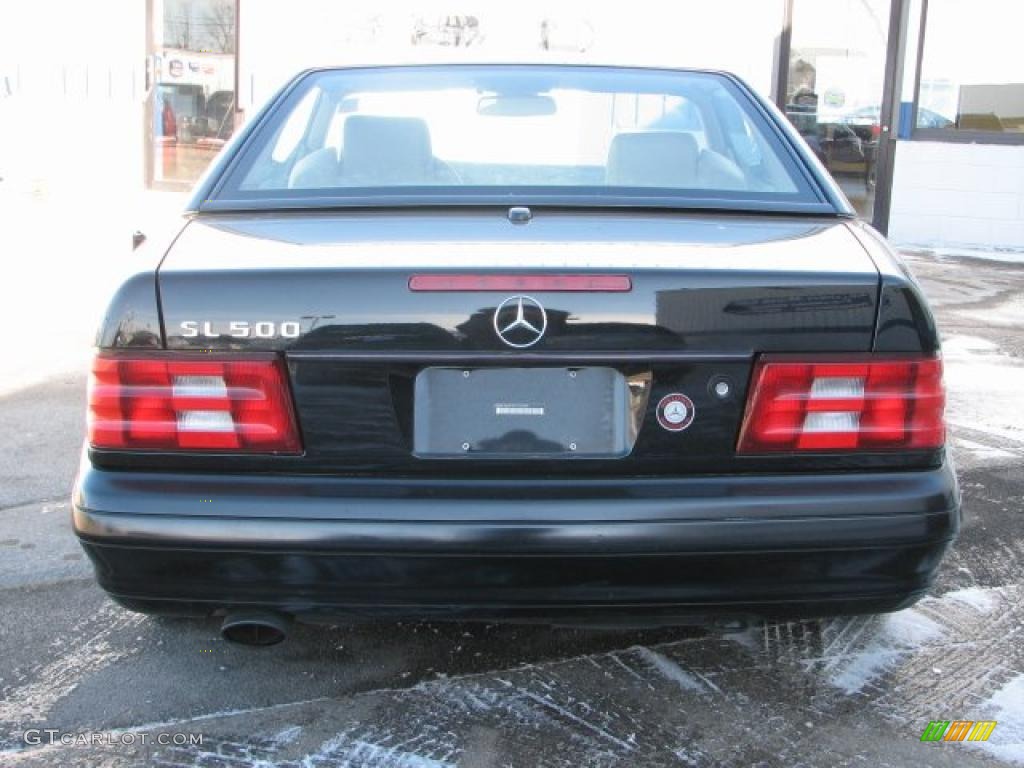 Black 2000 Mercedes-Benz SL 500 Roadster Exterior Photo #45661149