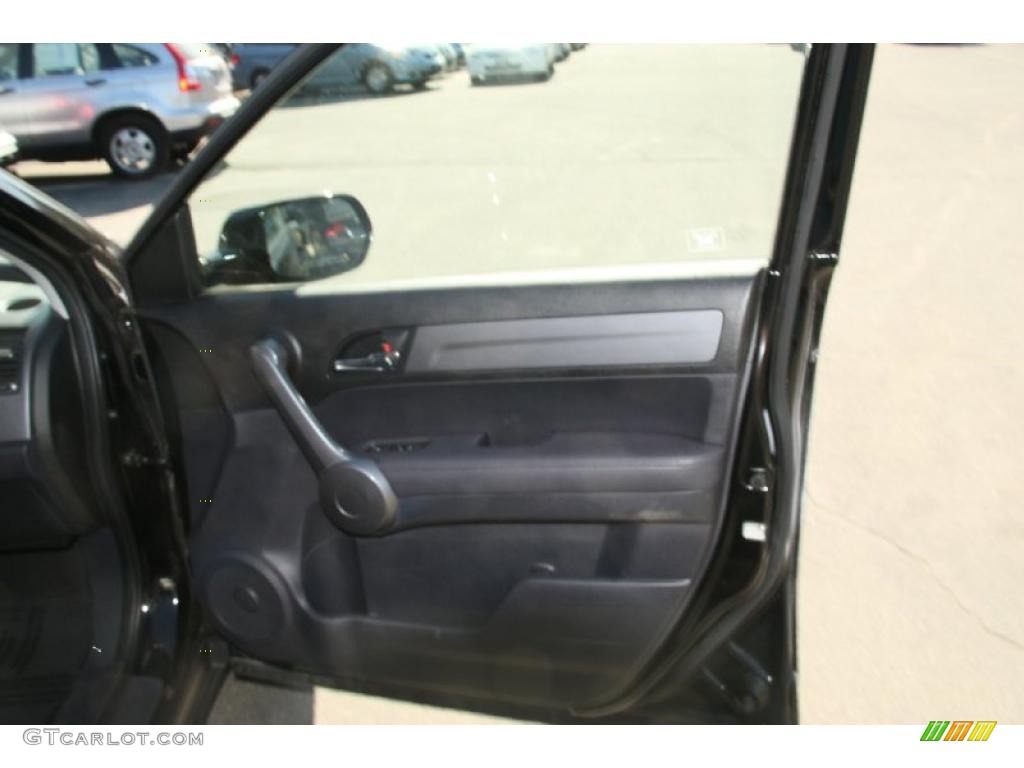 2009 CR-V EX-L 4WD - Crystal Black Pearl / Black photo #18