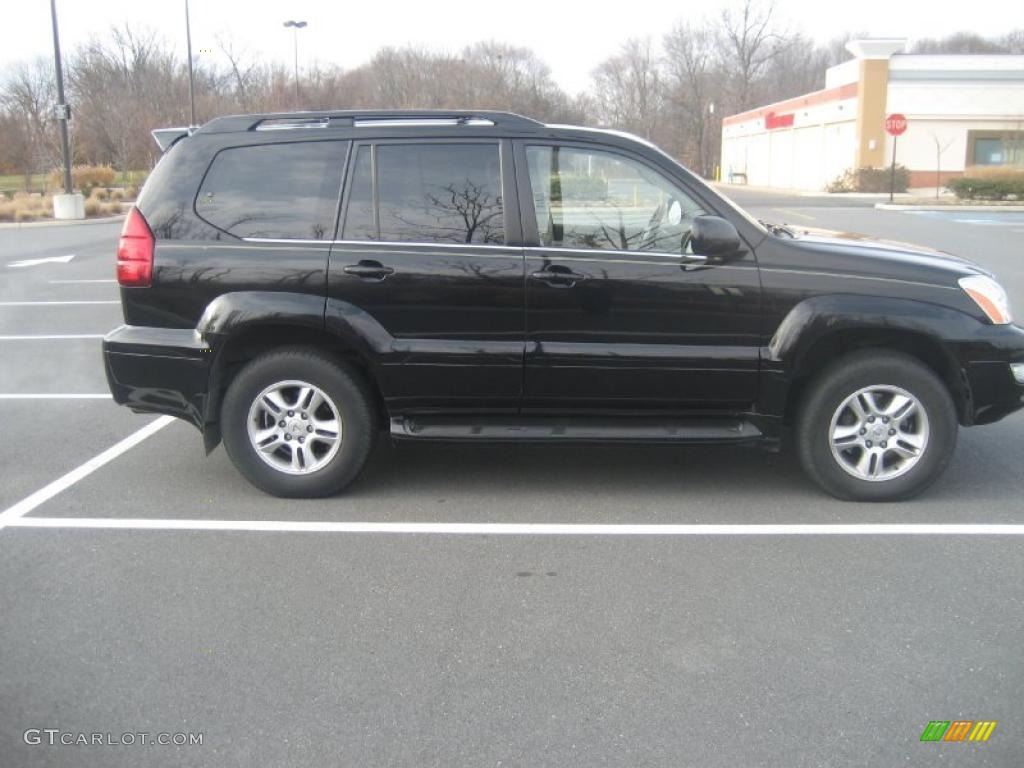 2005 GX 470 - Black Onyx / Dark Gray photo #8