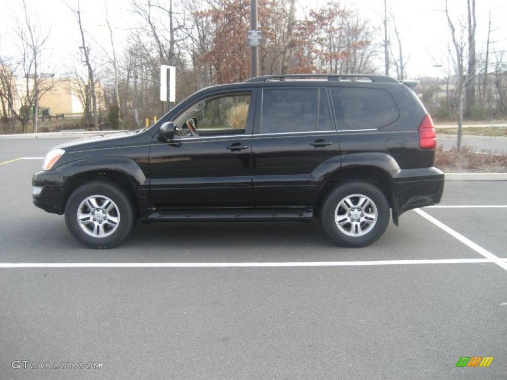 2005 GX 470 - Black Onyx / Dark Gray photo #12
