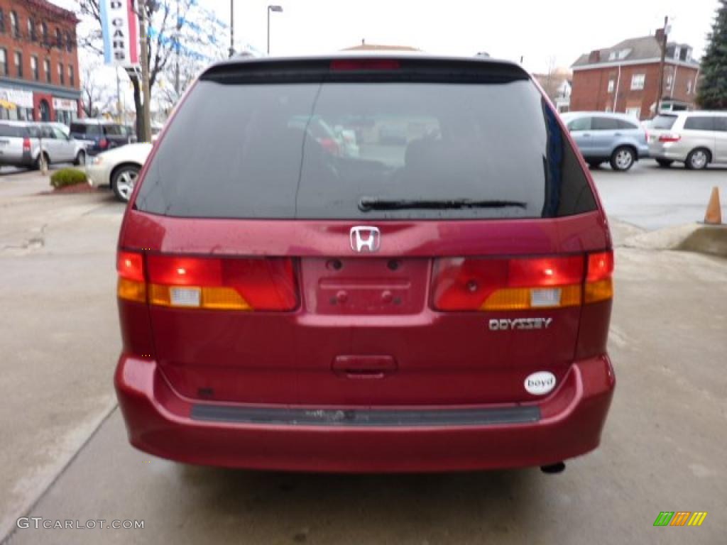 2002 Odyssey EX-L - Red Rock Pearl / Quartz Gray photo #3