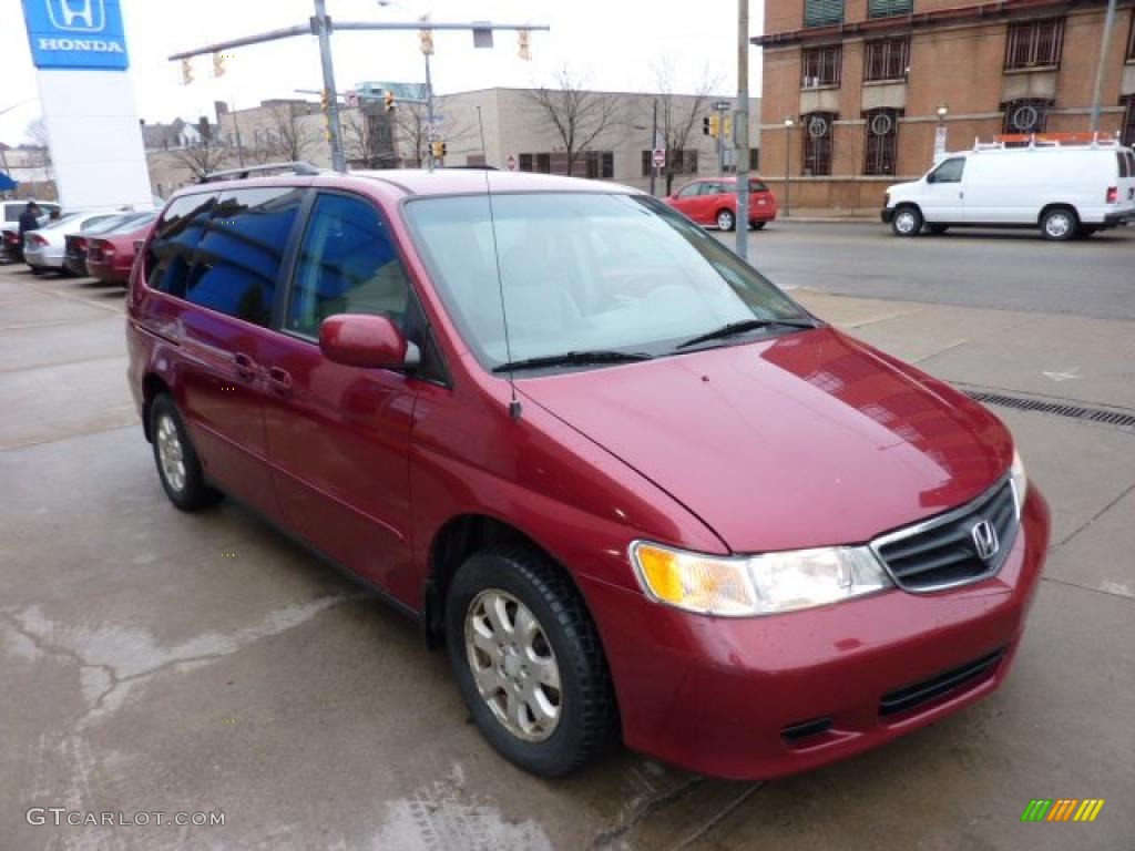Red Rock Pearl 2002 Honda Odyssey EX-L Exterior Photo #45662205