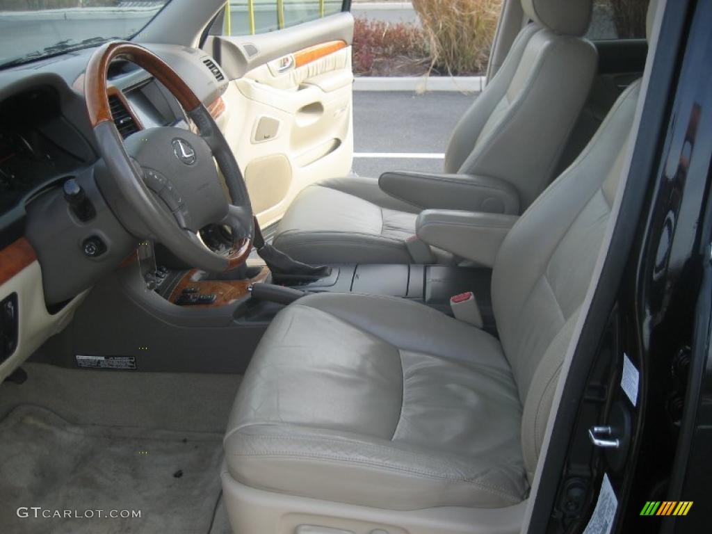 2005 GX 470 - Black Onyx / Dark Gray photo #33