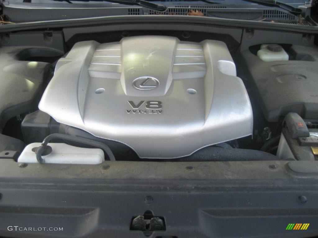 2005 GX 470 - Black Onyx / Dark Gray photo #48