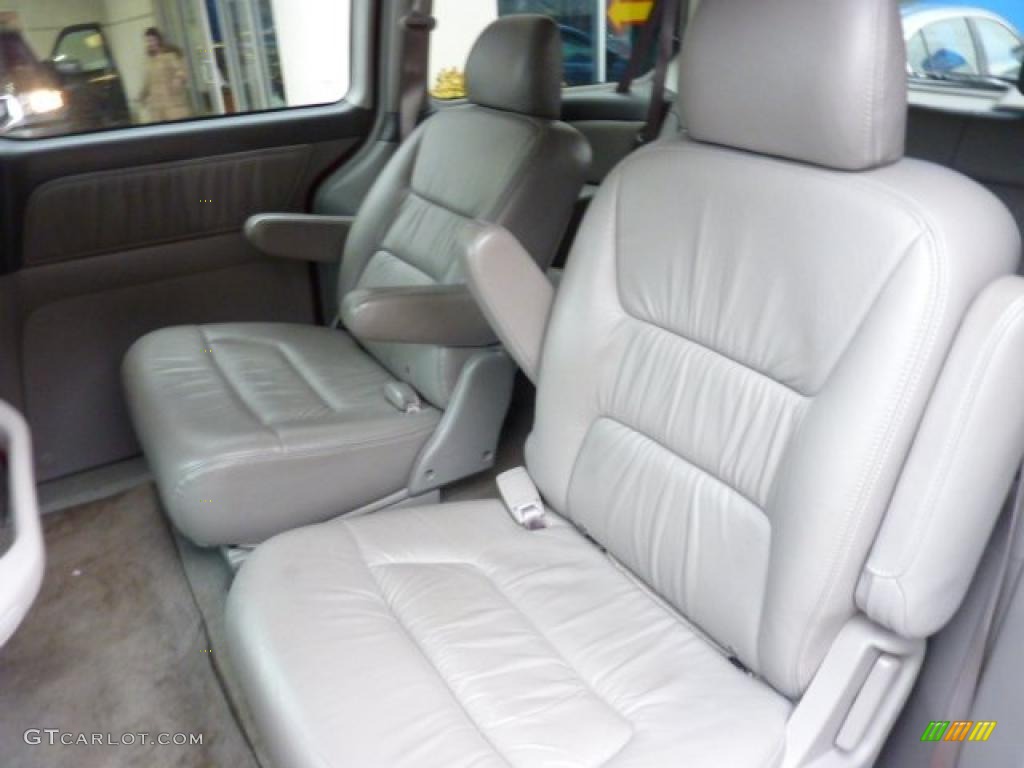 Quartz Gray Interior 2002 Honda Odyssey EX-L Photo #45662381