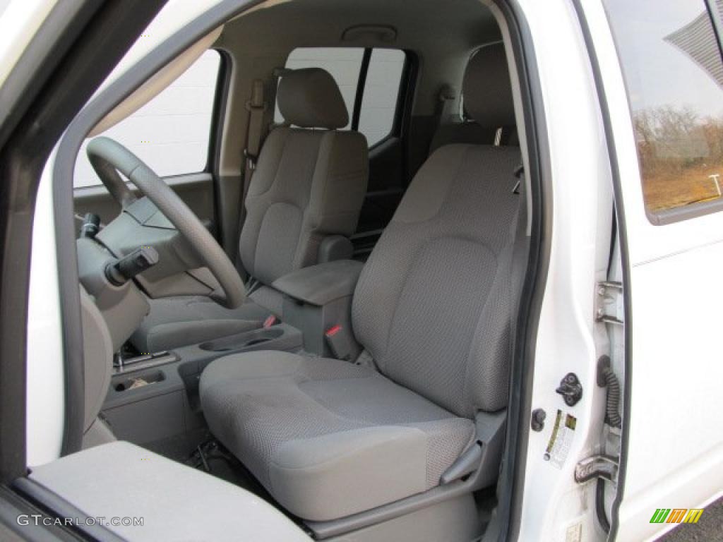 Steel Interior 2007 Nissan Frontier SE Crew Cab 4x4 Photo #45663289