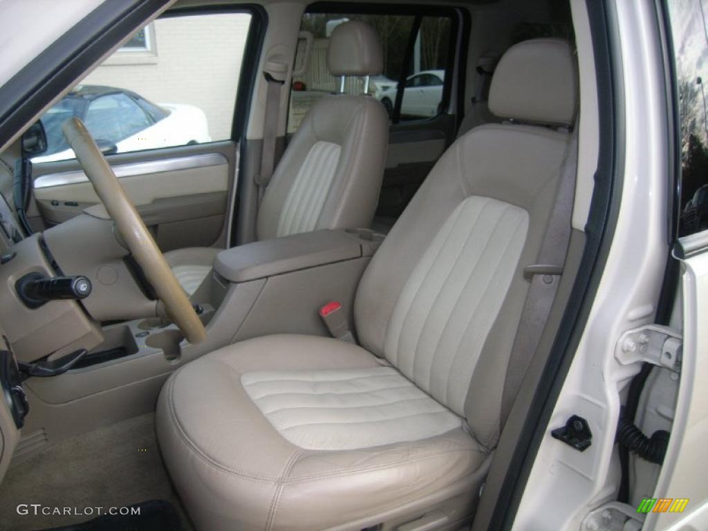 Medium Dark Parchment Interior 2005 Mercury Mountaineer V8 AWD Photo #45663686