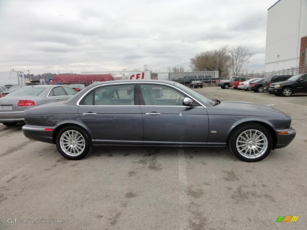 2007 XJ XJ8 L - Slate Grey Metallic / Charcoal photo #7