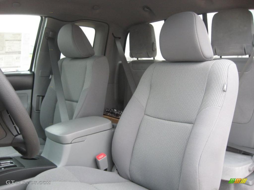 2011 Tacoma Access Cab - Super White / Graphite Gray photo #13