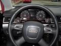 2008 Audi A8 Black Interior Steering Wheel Photo