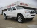 Super White 2011 Toyota Tacoma TSS PreRunner Double Cab