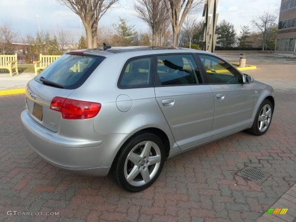 Light Silver Metallic 2007 Audi A3 2.0T Exterior Photo #45664844