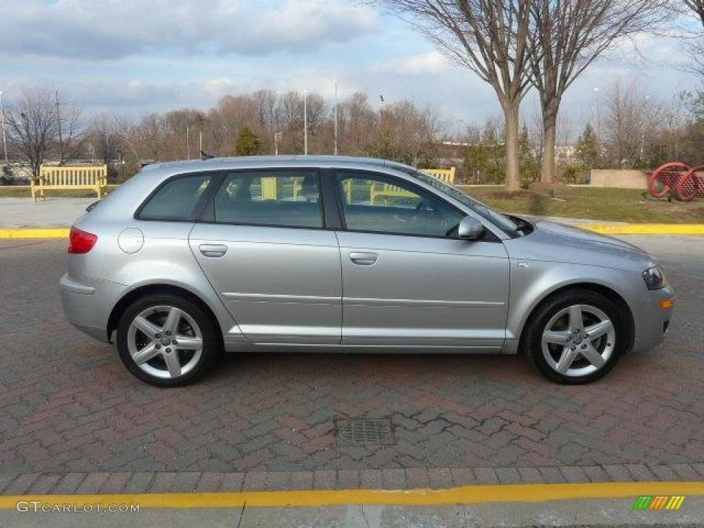Light Silver Metallic 2007 Audi A3 2.0T Exterior Photo #45664860