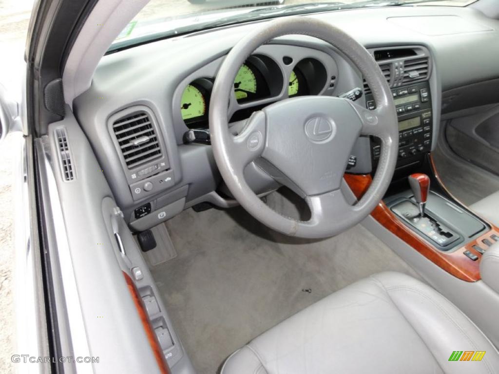 1998 Lexus GS 400 Gray Dashboard Photo #45665092