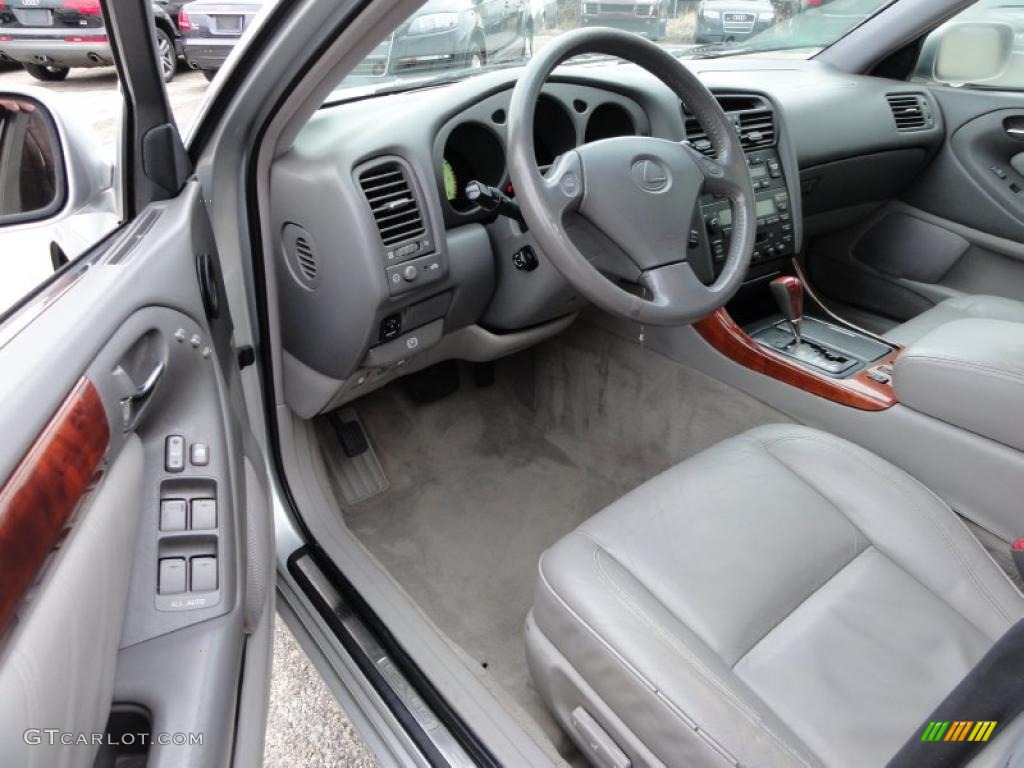 Gray Interior 1998 Lexus GS 400 Photo #45665096
