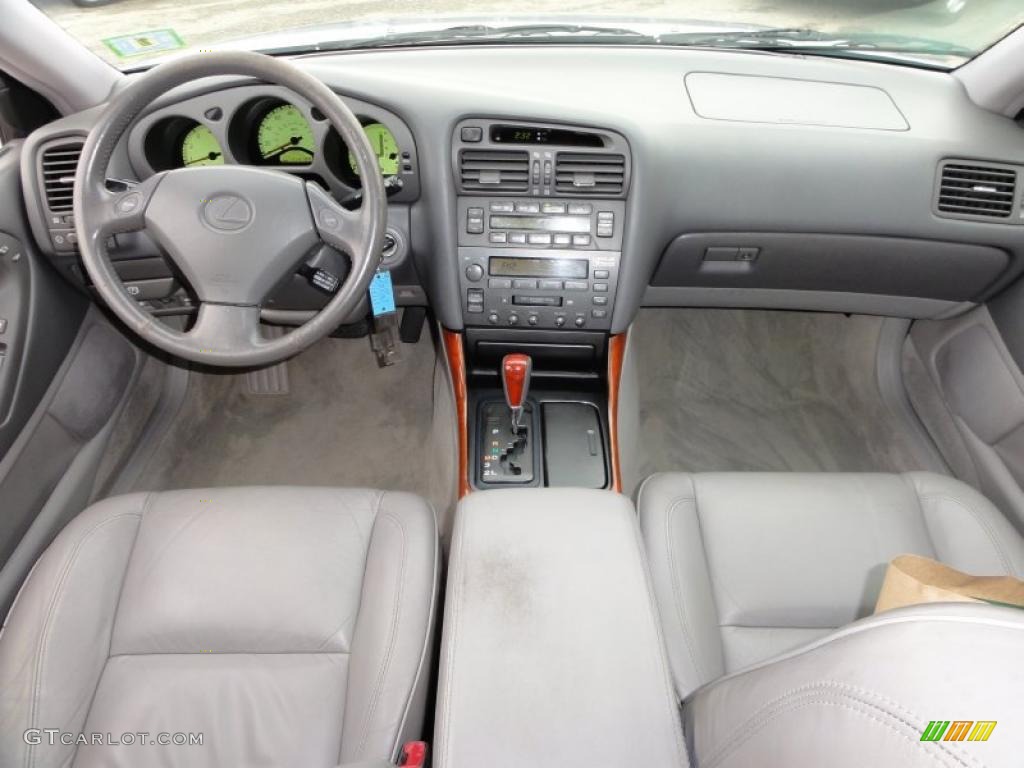 1998 Lexus GS 400 Gray Dashboard Photo #45665156