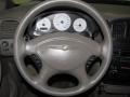 Medium Slate Gray 2004 Chrysler Town & Country LX Steering Wheel