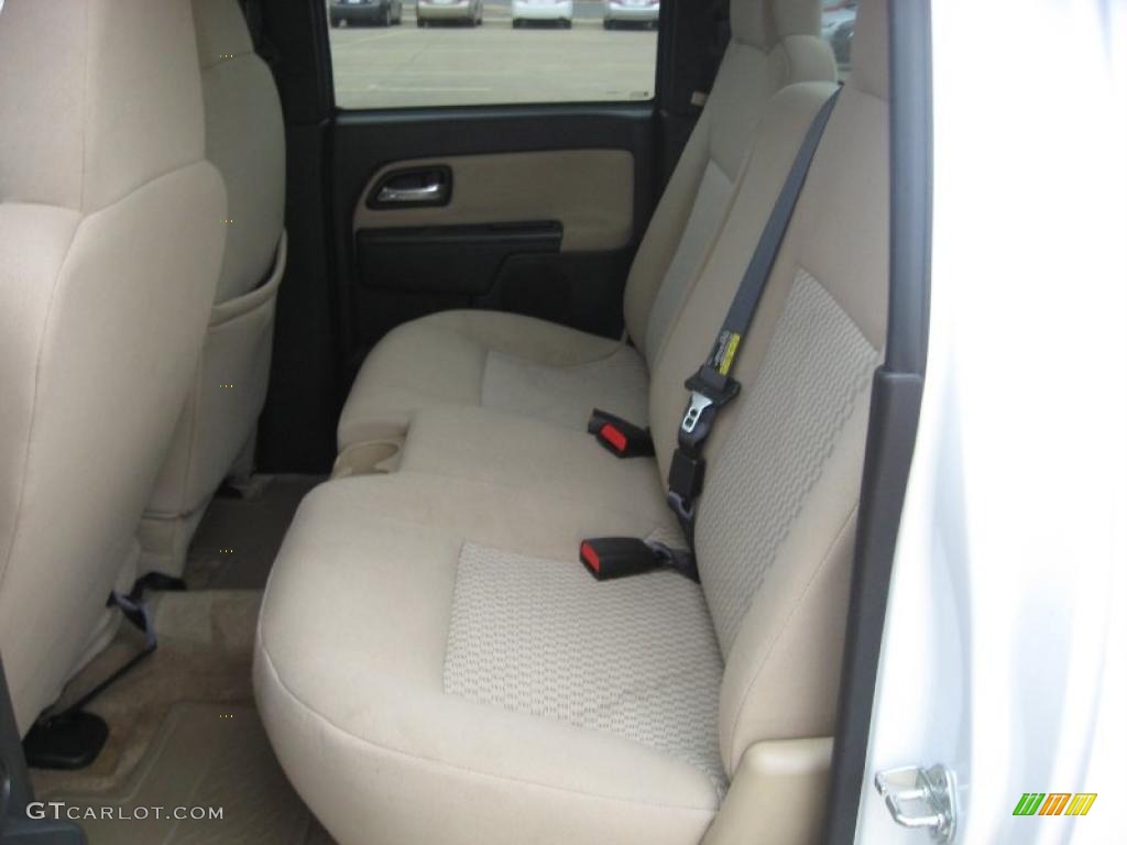 Light Tan Interior 2008 GMC Canyon SLE Crew Cab Photo #45666026