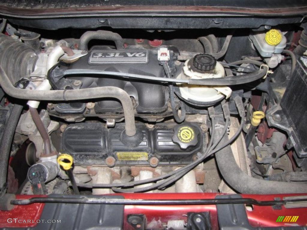 2004 Chrysler Town & Country LX 3.3 Liter OHV 12-Valve V6 Engine Photo #45666082