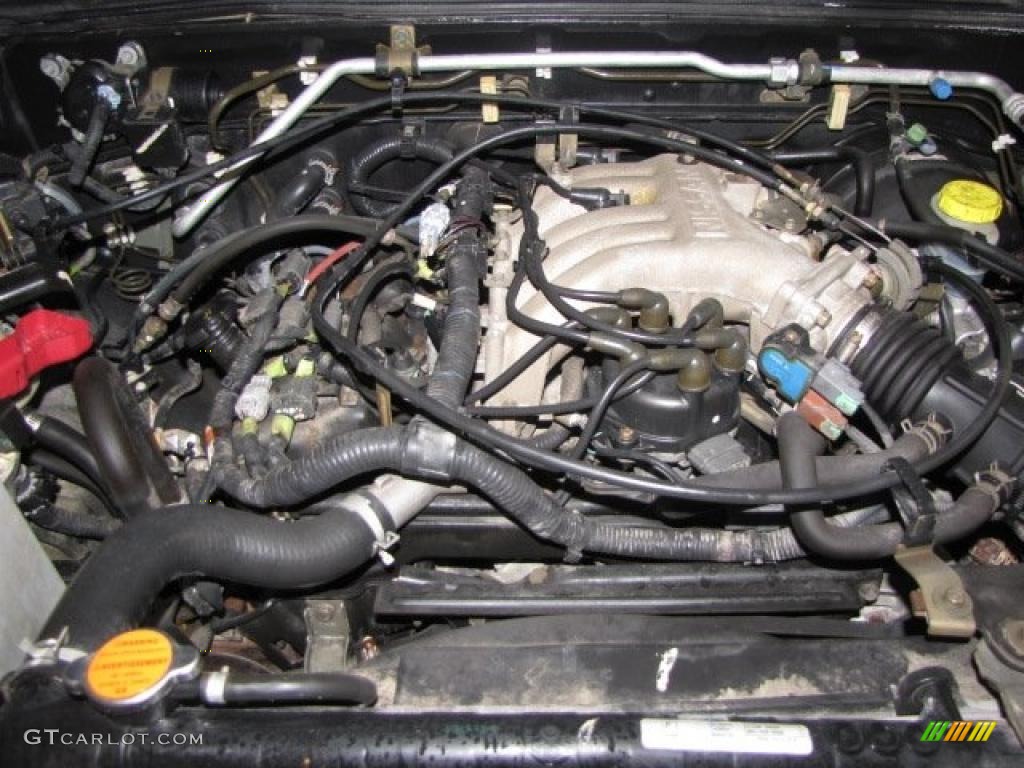 2001 Nissan Frontier SE V6 Crew Cab 3.3 Liter SOHC 12-Valve V6 Engine Photo #45666274