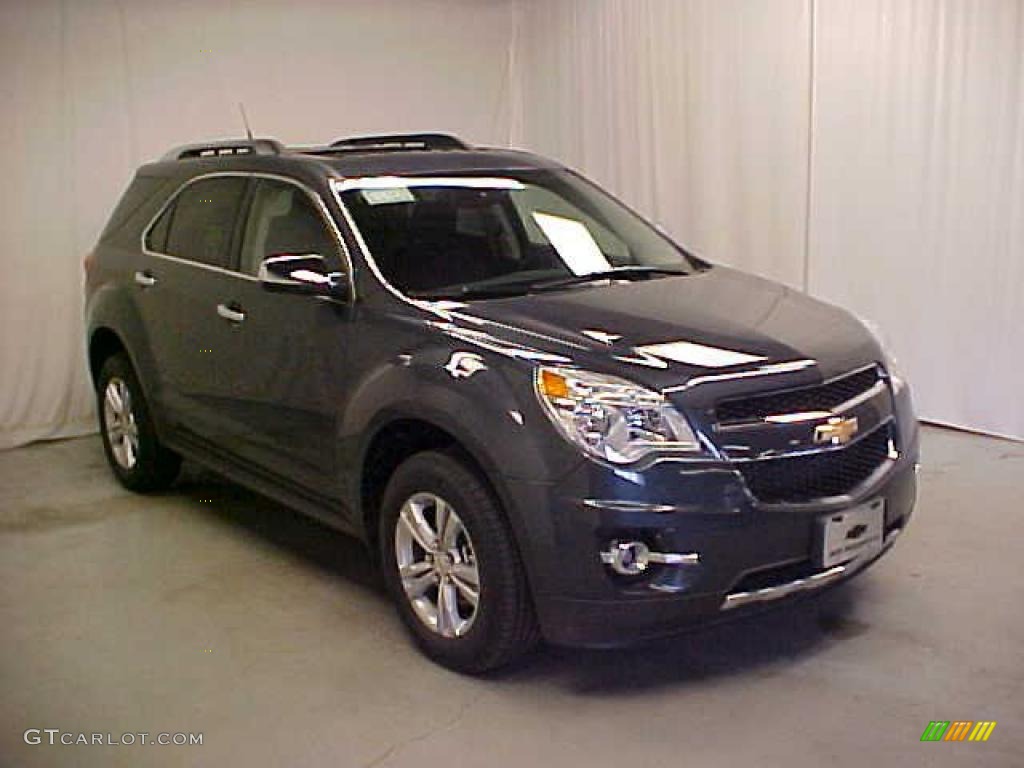 2011 Equinox LT AWD - Cyber Gray Metallic / Jet Black photo #1