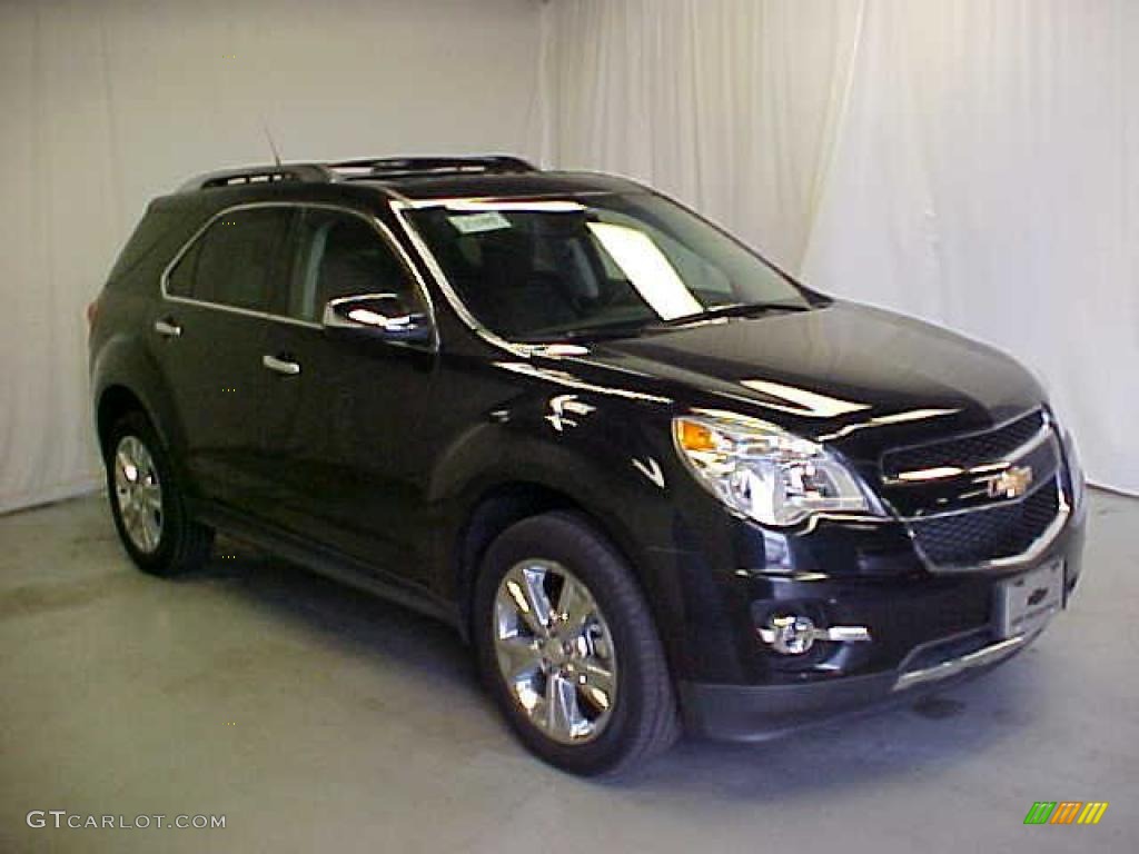 Black Granite Metallic 2011 Chevrolet Equinox LTZ AWD Exterior Photo #45667182