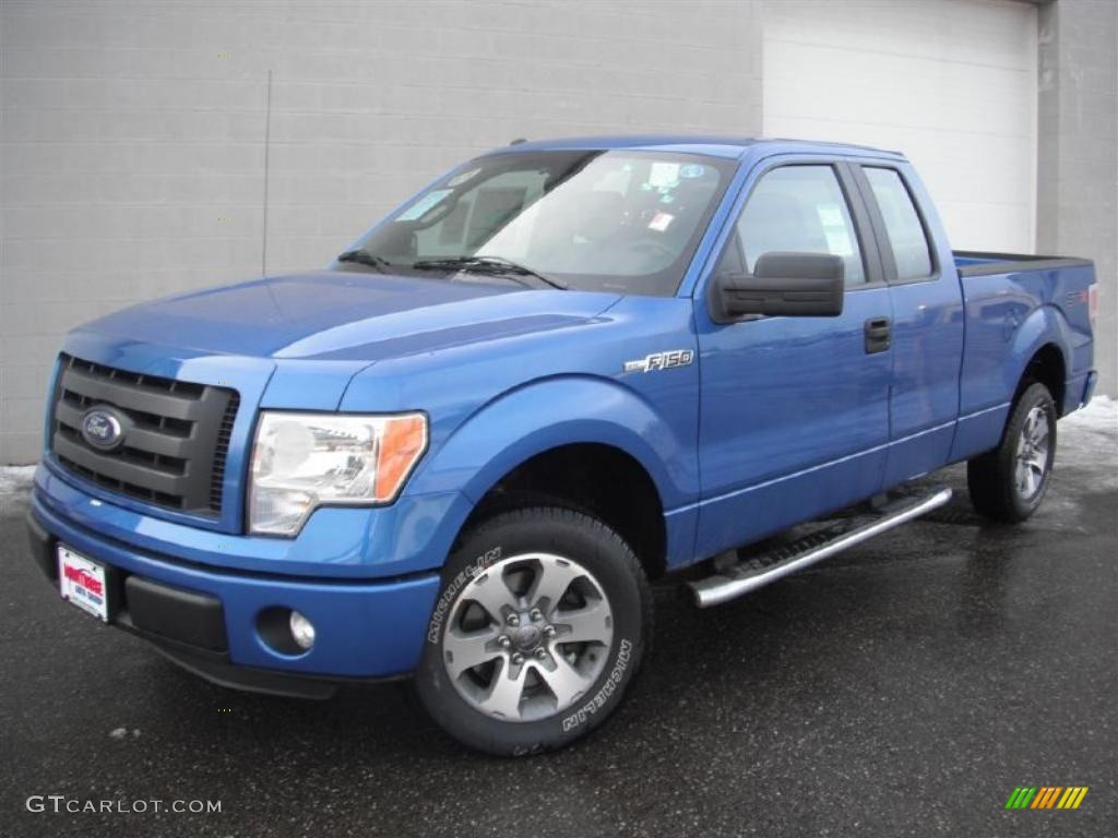 Blue Flame Metallic Ford F150