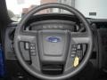 Steel Gray Steering Wheel Photo for 2011 Ford F150 #45670004