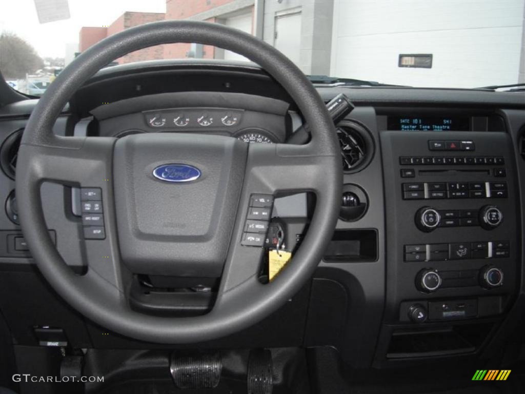 2011 F150 STX SuperCab - Blue Flame Metallic / Steel Gray photo #12