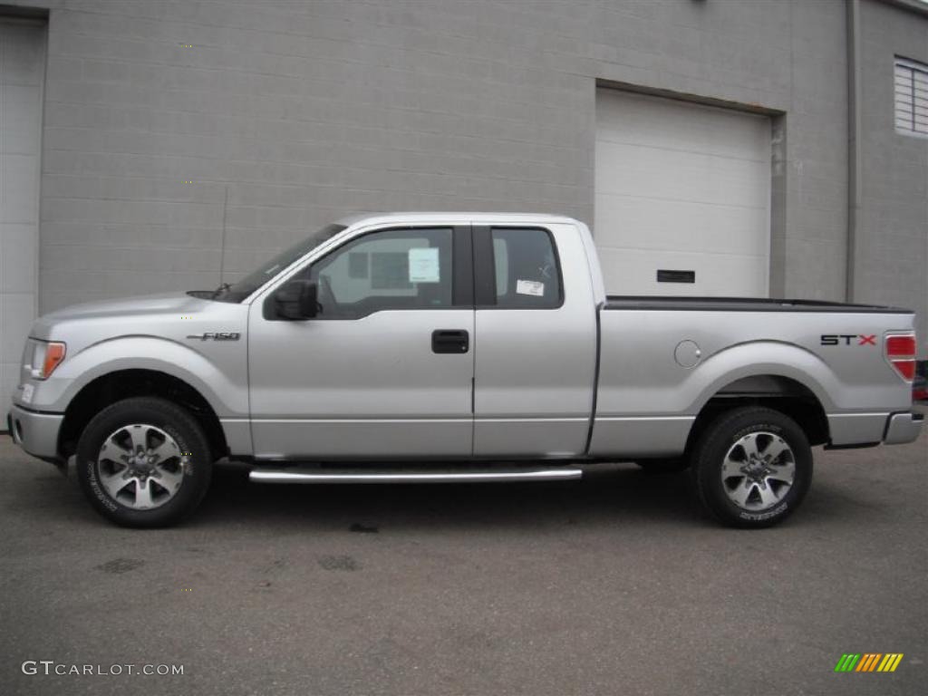 Ingot Silver Metallic 2011 Ford F150 STX SuperCab Exterior Photo #45672306
