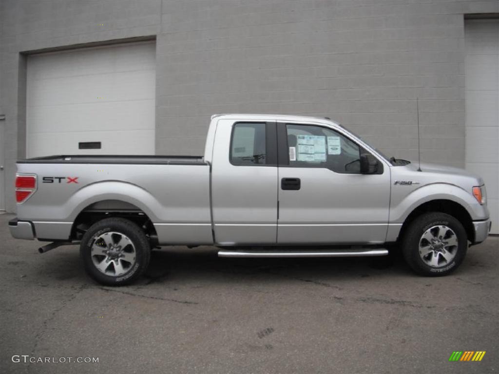 Ingot Silver Metallic 2011 Ford F150 STX SuperCab Exterior Photo #45672310
