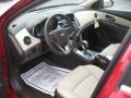 Cocoa/Light Neutral Leather Interior Photo for 2011 Chevrolet Cruze #45672510