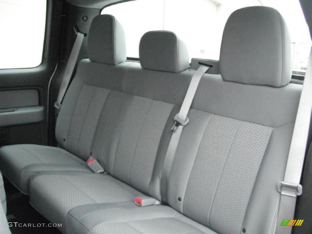 Steel Gray Interior 2011 Ford F150 STX SuperCab Photo #45672751