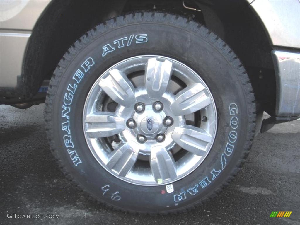 2011 F150 XLT SuperCab 4x4 - Pale Adobe Metallic / Pale Adobe photo #29