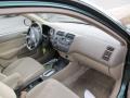 Beige 2002 Honda Civic LX Sedan Dashboard